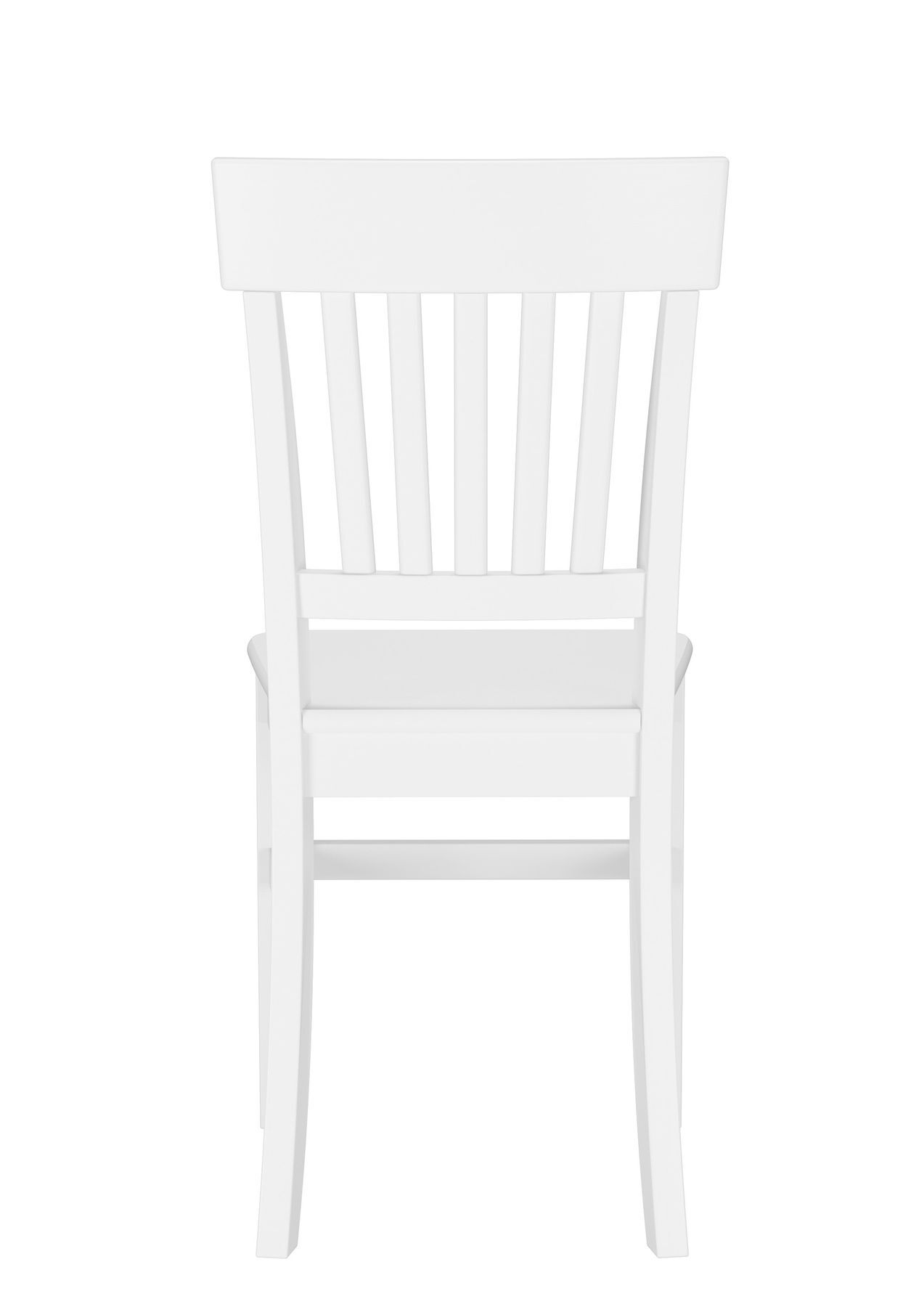 Due varianti per sedia classica in legno bianco di pino massiccio V-90.71-27W 