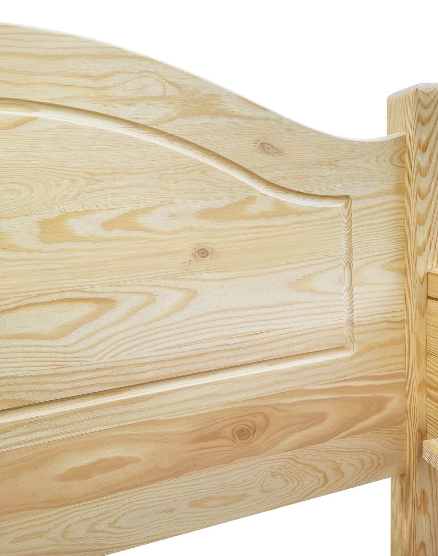 Sette varianti di solido letto in legno Pino massello 90x200 anche per adulti  V-60.30-09