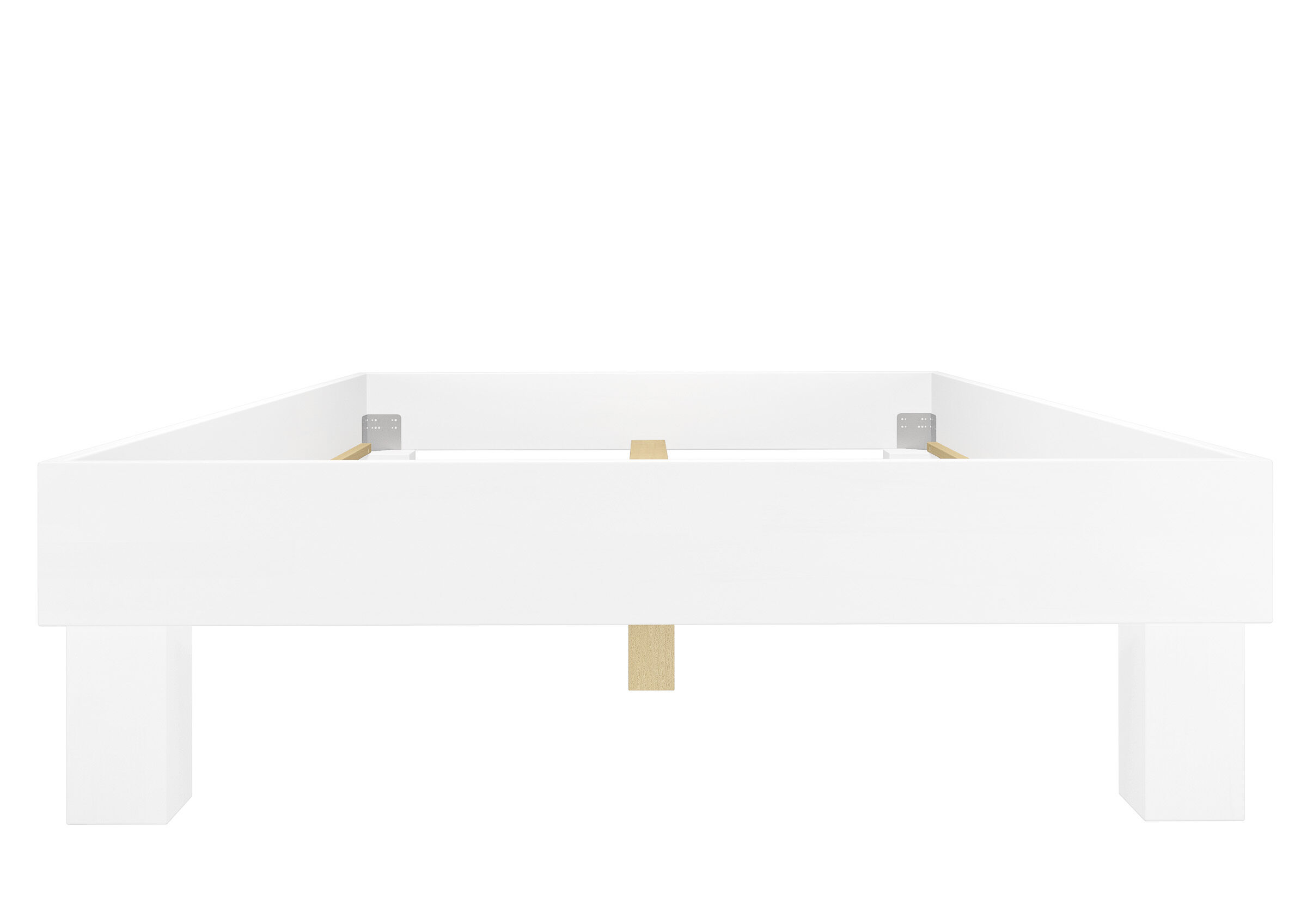 Quattro varianti di futon bianco una piazza e mezzo 120x220 Faggio massello V-60.87-12-220W