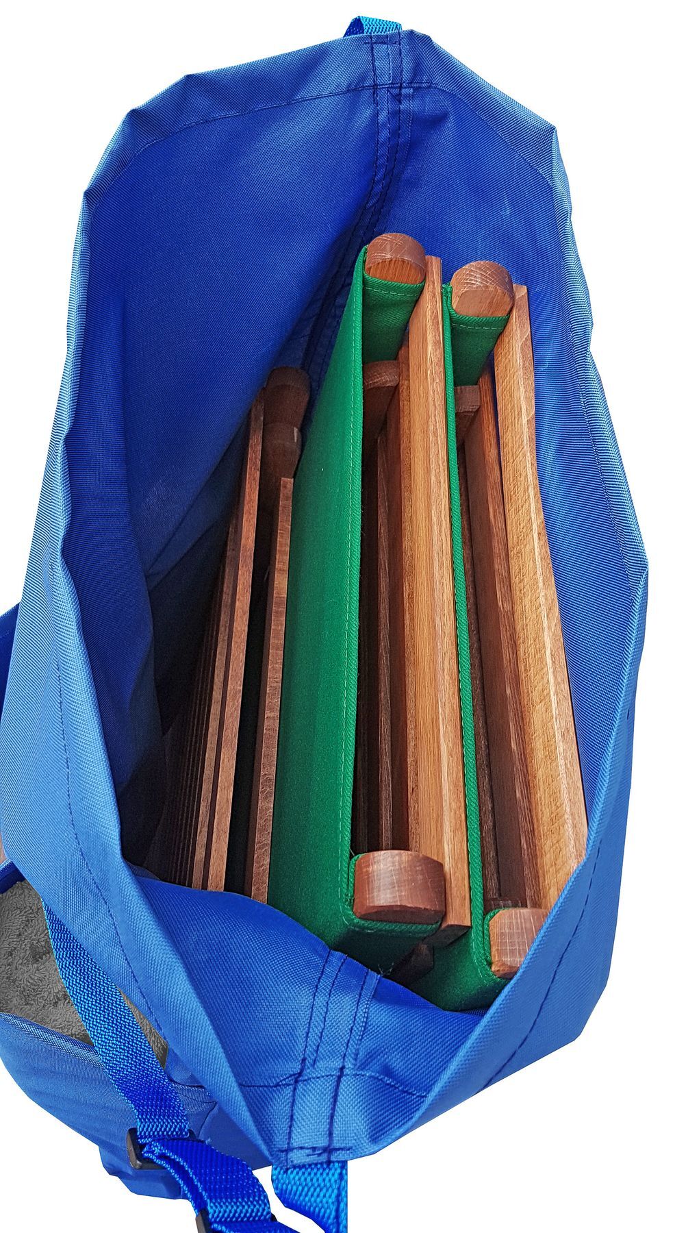 Due varienti di sacca porta sedia, oggetti in vari colori per pesca picnic V-10-900
