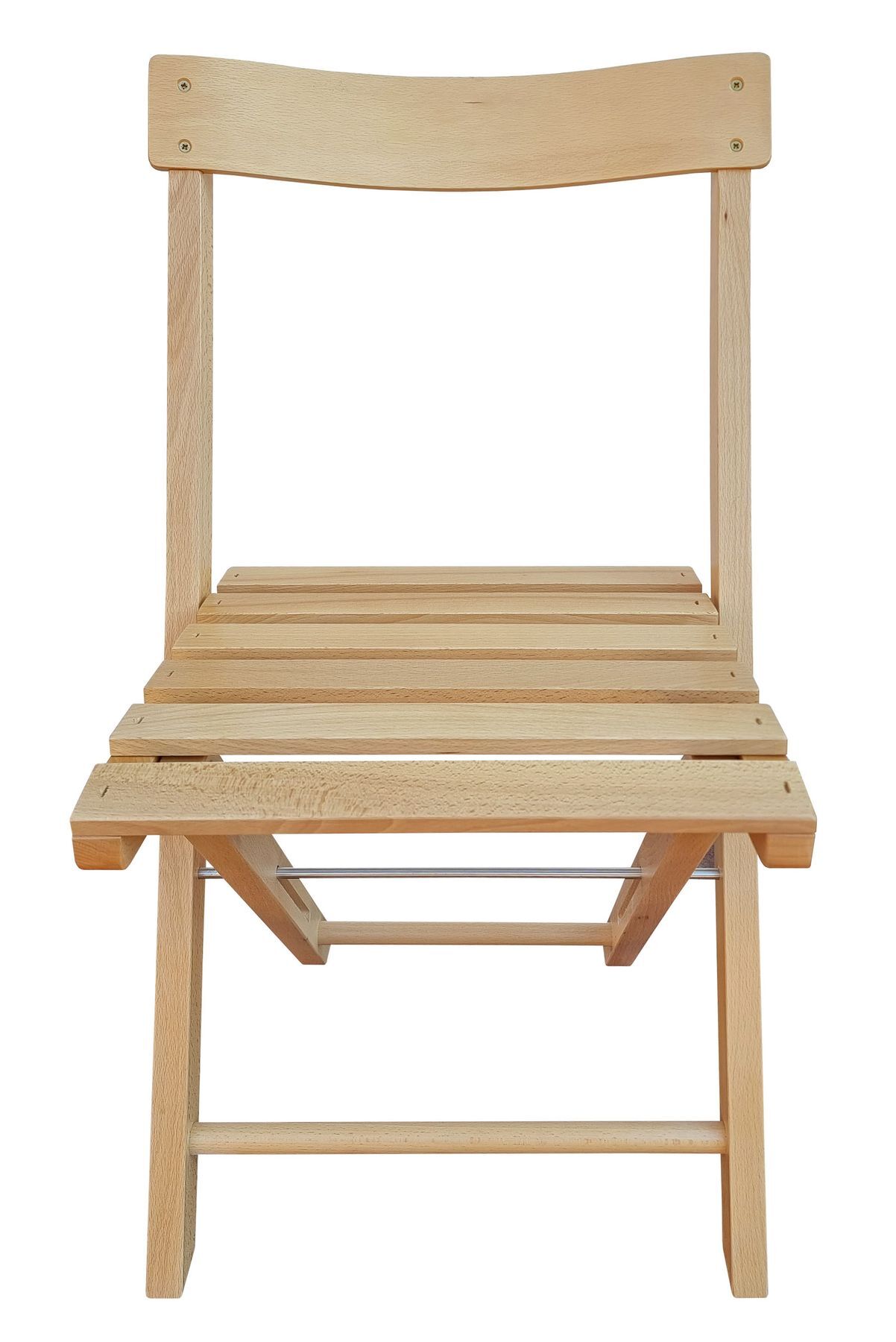 Due varianti per sedia pieghevole in faggio massello per balcone, giardino, camping V-10-215
