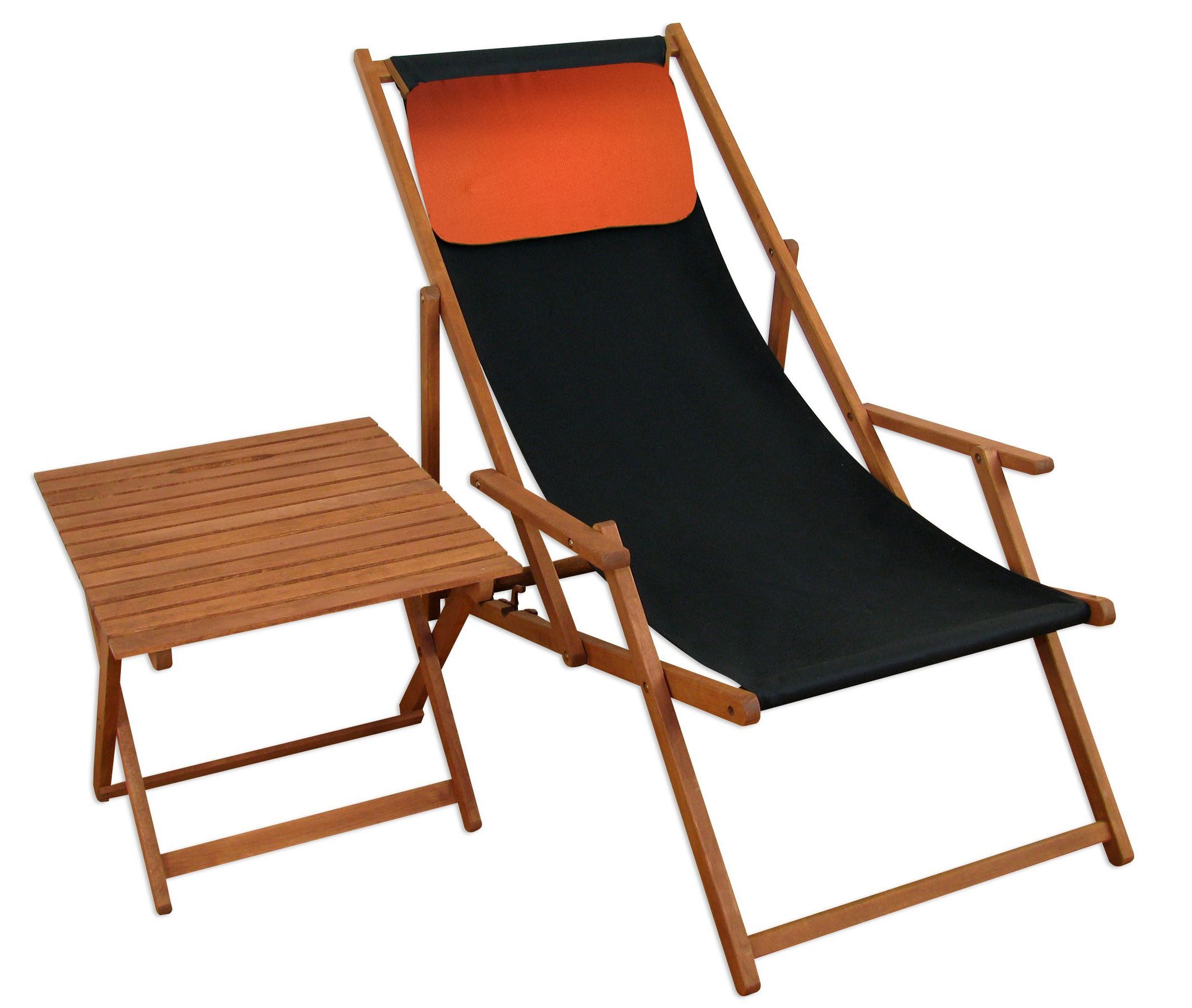 Kissen Farbe Terracotta als Zubehör für Gartenliege Strandstuhl Gartenmöbel 10-300-T