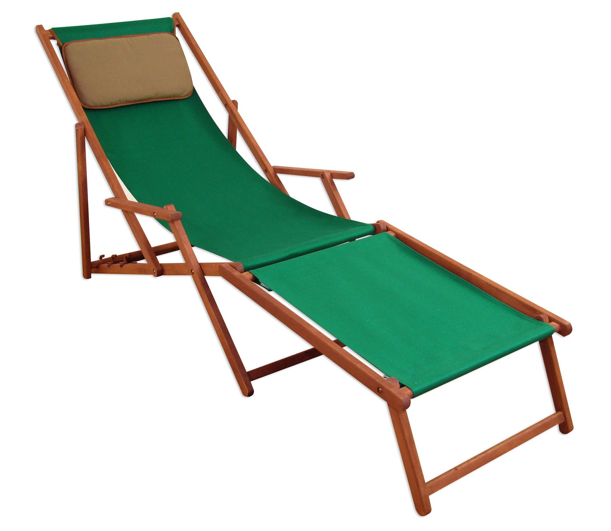 Kissen Farbe Braun als Zubehör für Gartenliege Strandstuhl Gartenmöbel 10-300-T
