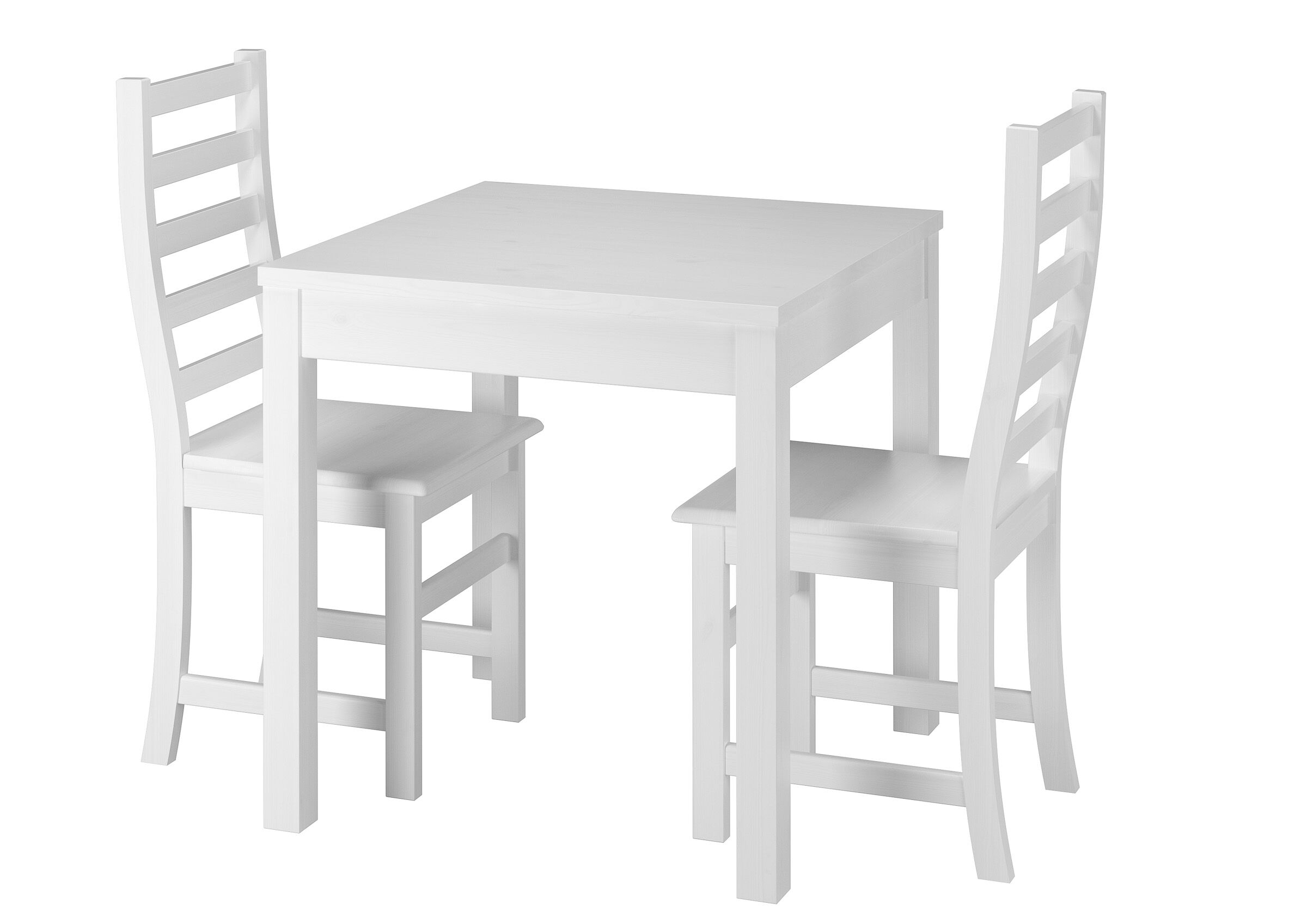  Beispiel für Essgruppe mit 2 Stühlen und Esstisch