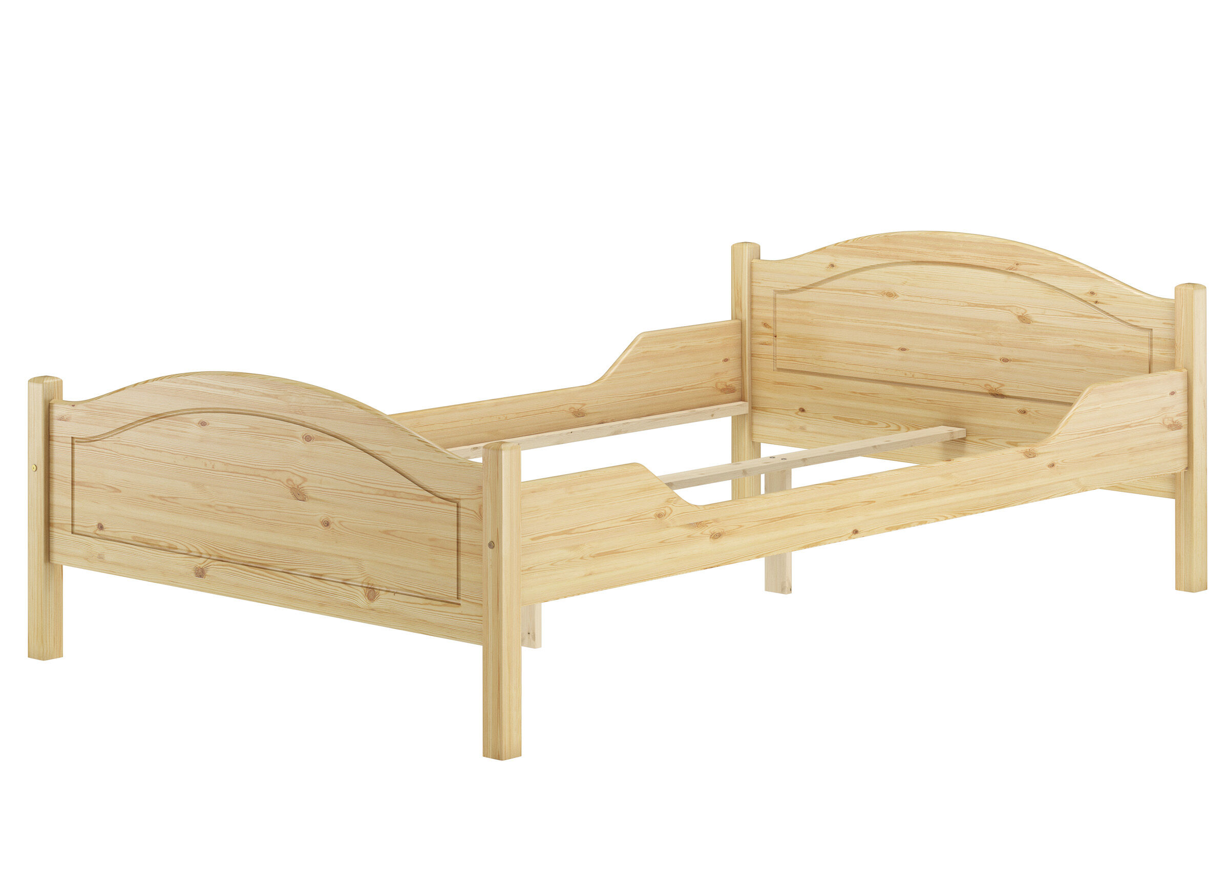 Cinque varianti di letto solido anche per adulti 120x200 in pino massello V-60.30-12