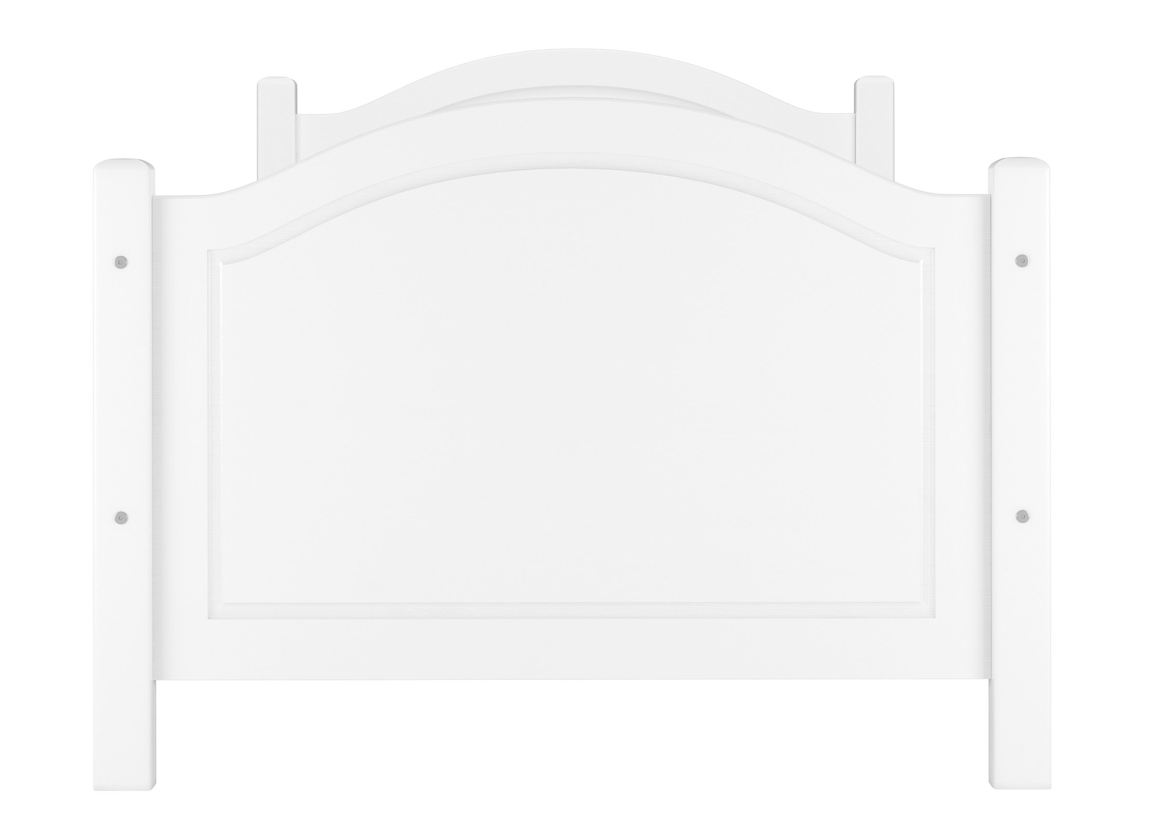 Sei varianti di letto classico bianco anche x ANZIANI 90x200 Pino massello V-60.40-09W