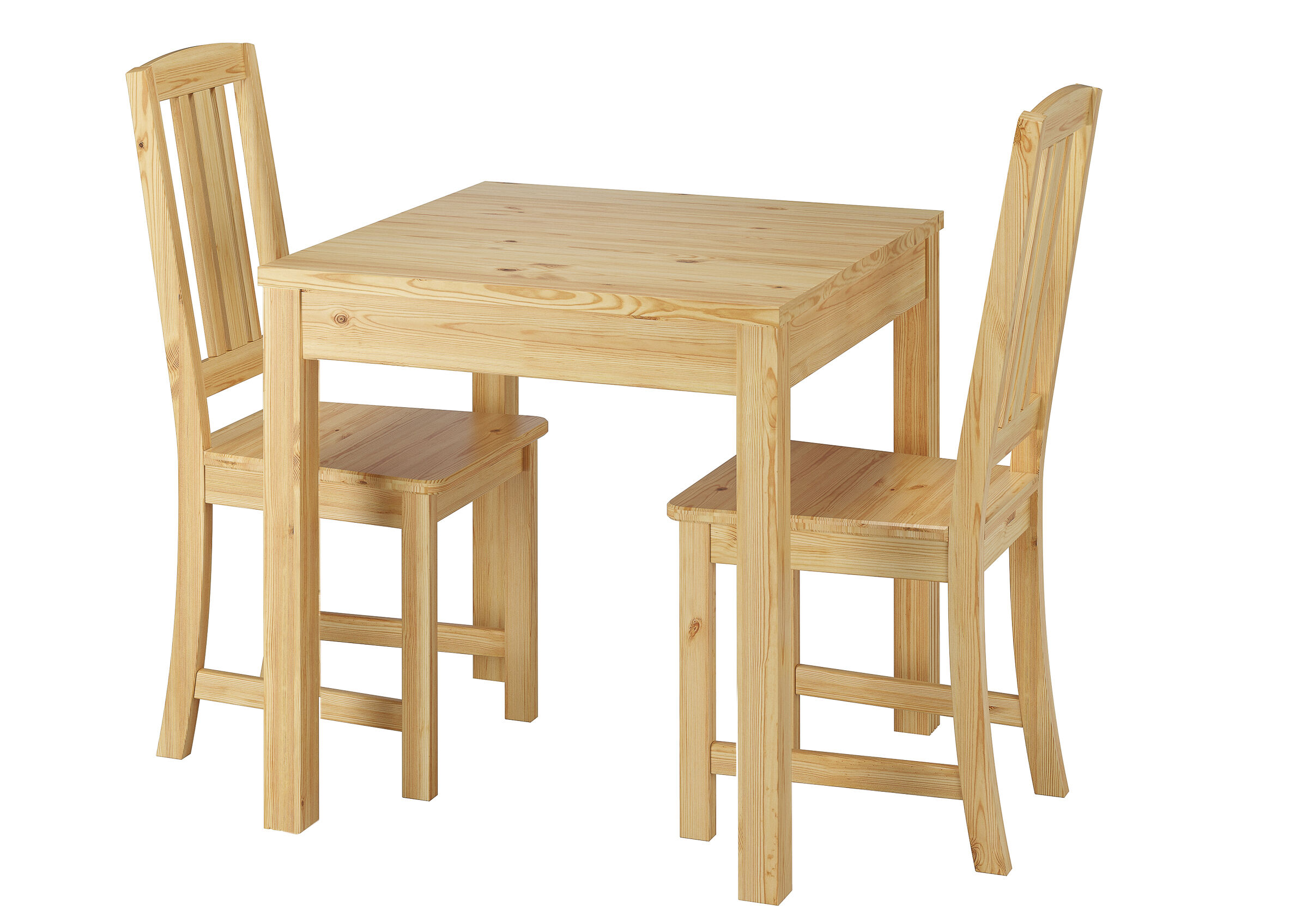 Beispiel für Essgruppe mit 2 Stühlen und Esstisch 