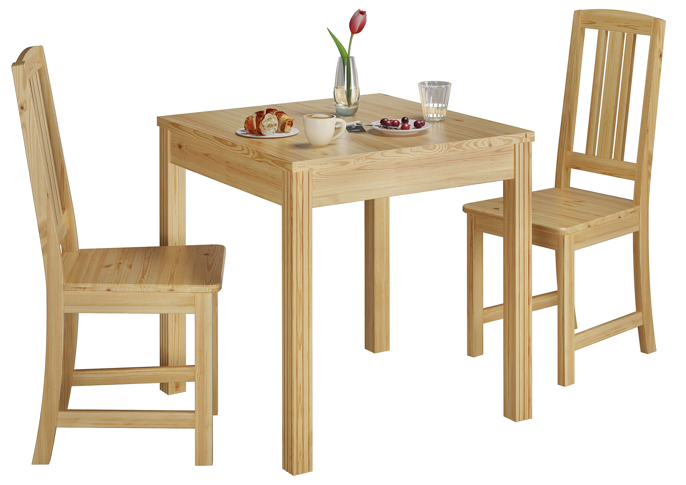 Tisch mit 2 Stühlen