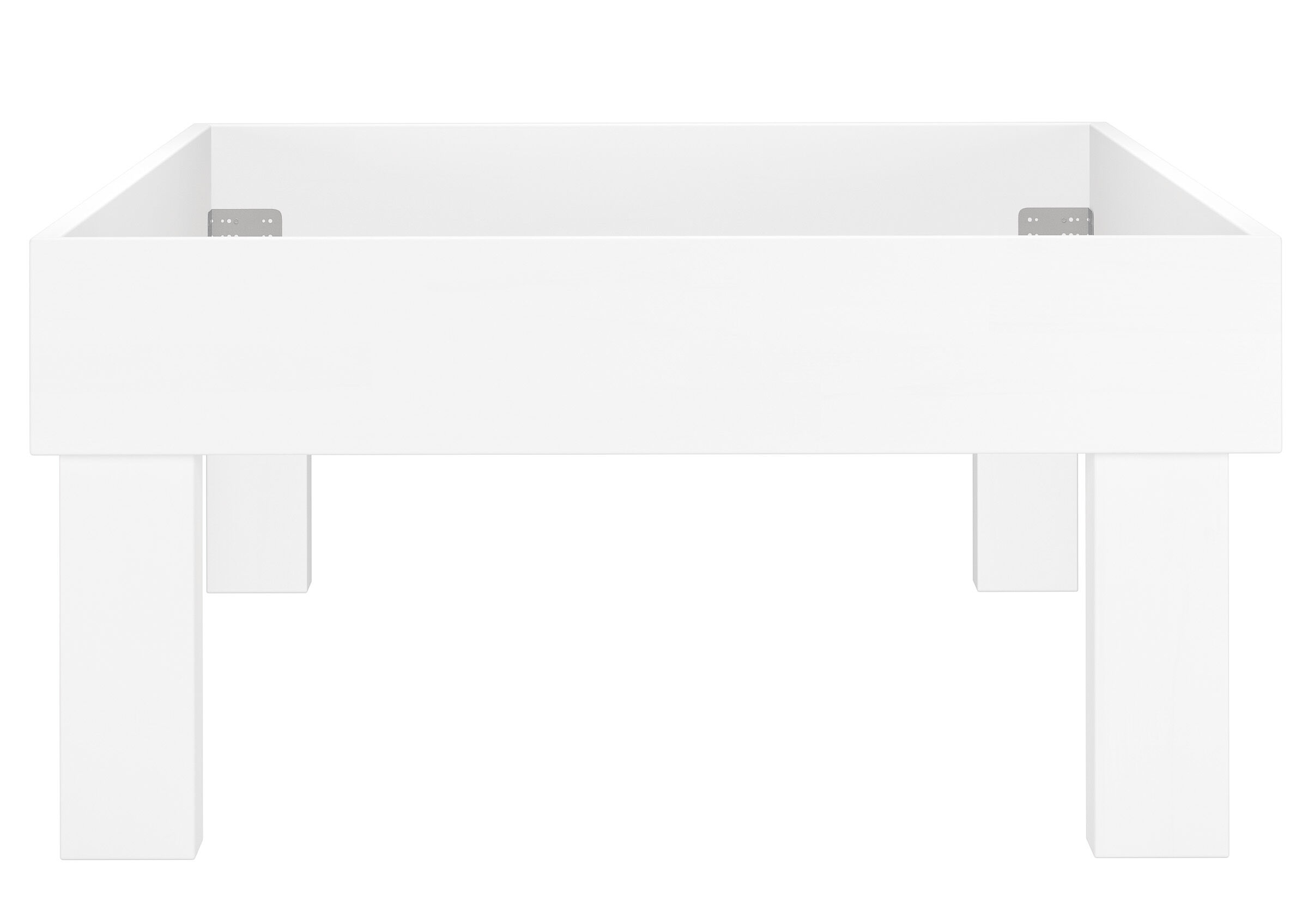 Due varianti di larghezze di solido futon bianco Faggio massello extra lungo V-60.87-10-220W-H