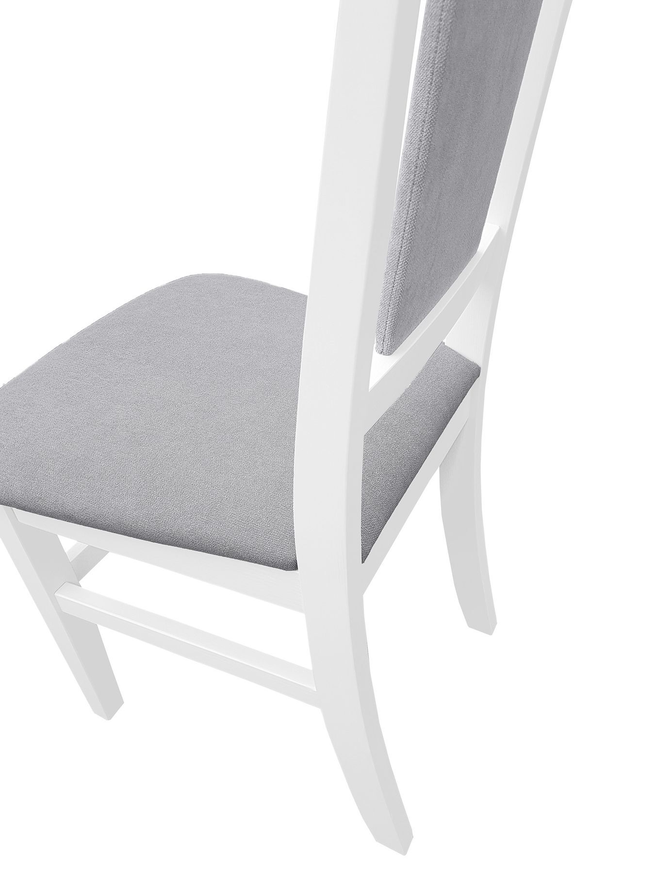 weiß grau Stuhl