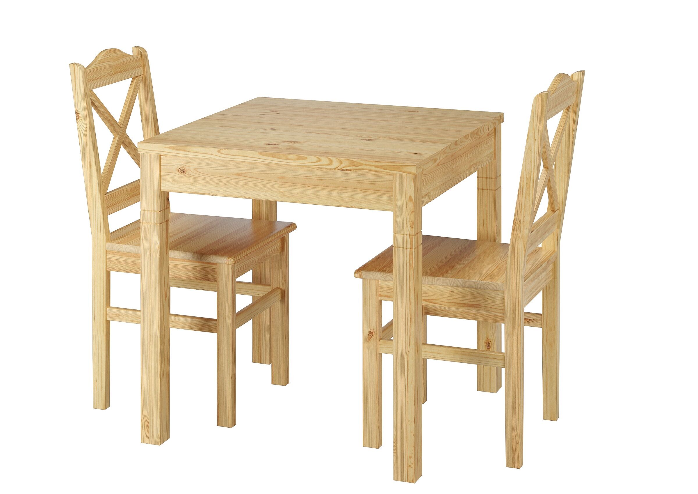 Tisch und Stühle Kiefer natur